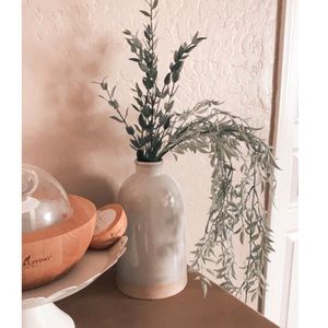 HEARTH AND HAND Medium Stoneware Vase Gray